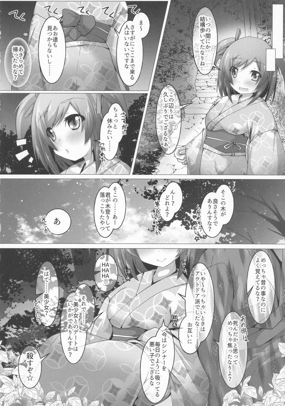 (C96) [MOJIYA (MOJA)] Bukiko ga Kokuhaku Sareta Ken 4 (Frame Arms Girl) - Page 7