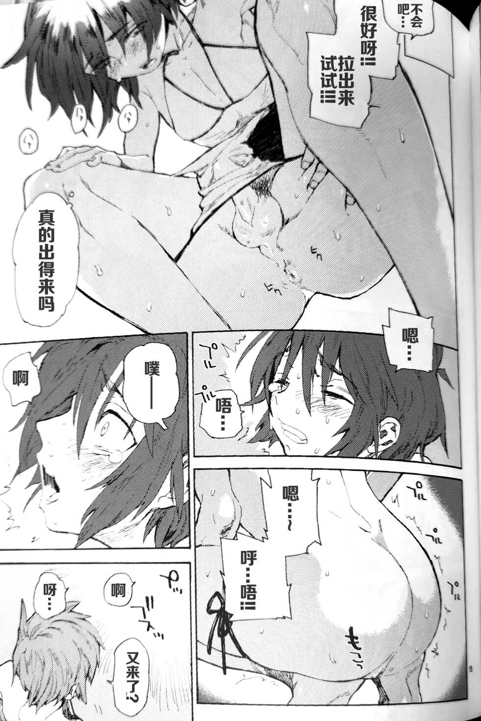 (SPARK9) [NEO-de (Natsusaka)] Abunai Mizugi - The Dangerous Swim Wear (Gundam Seed Destiny) - Page 14