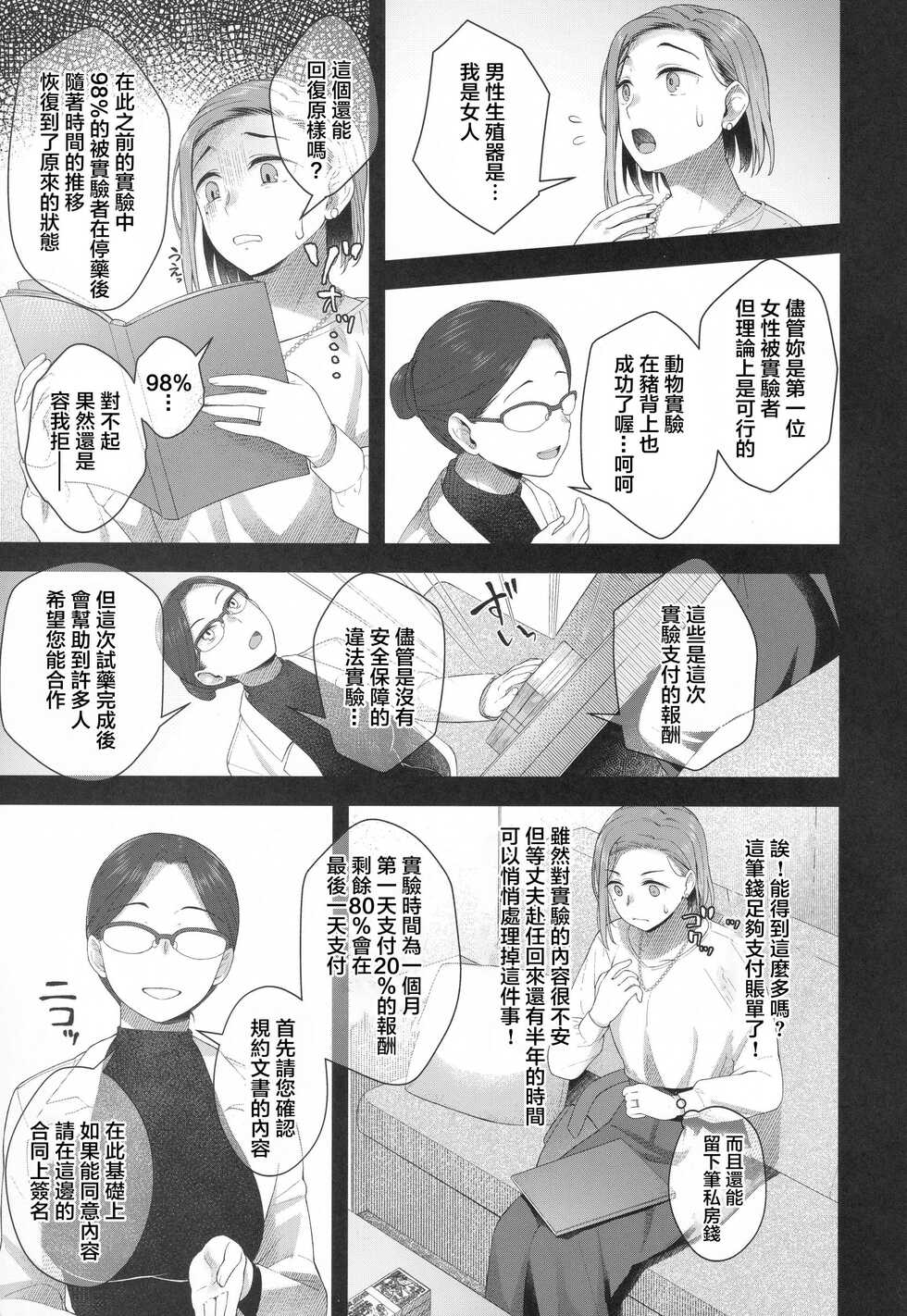 (Futaket 29) [Silicon Jichou (Condessa)] Hiiragi Haruko wa ○○○ o Hayashita[中国翻訳] - Page 4