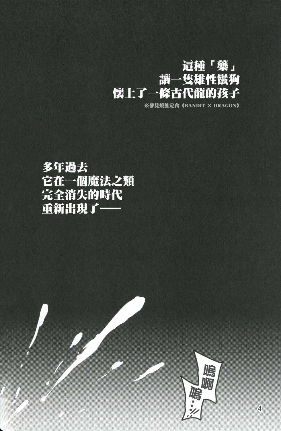 (C96) [Yakijaketeishoku (Kishiguma)] Naseba Naru | 吾等做之，則懷子矣 [Chinese] [tigerokami] - Page 3