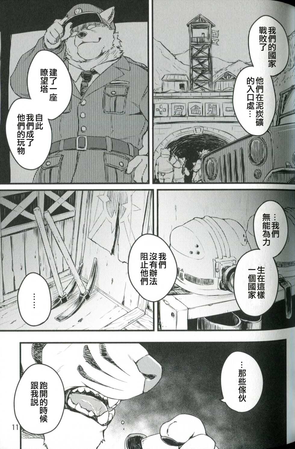 (C96) [Yakijaketeishoku (Kishiguma)] Naseba Naru | 吾等做之，則懷子矣 [Chinese] [tigerokami] - Page 10