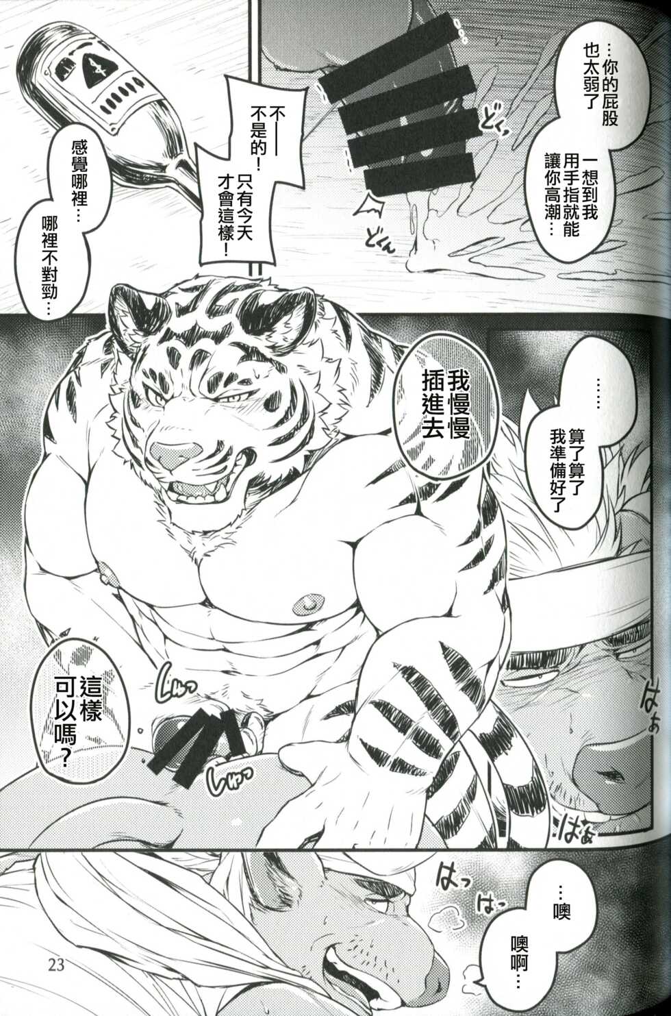 (C96) [Yakijaketeishoku (Kishiguma)] Naseba Naru | 吾等做之，則懷子矣 [Chinese] [tigerokami] - Page 22