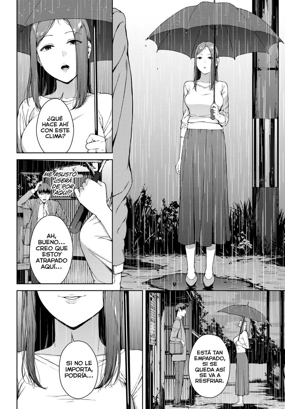 [Iwasaki Yuuki] Amayadori (COMIC BAVEL 2023-01) [spanish] [Digital] [Lust no Fansub] - Page 4