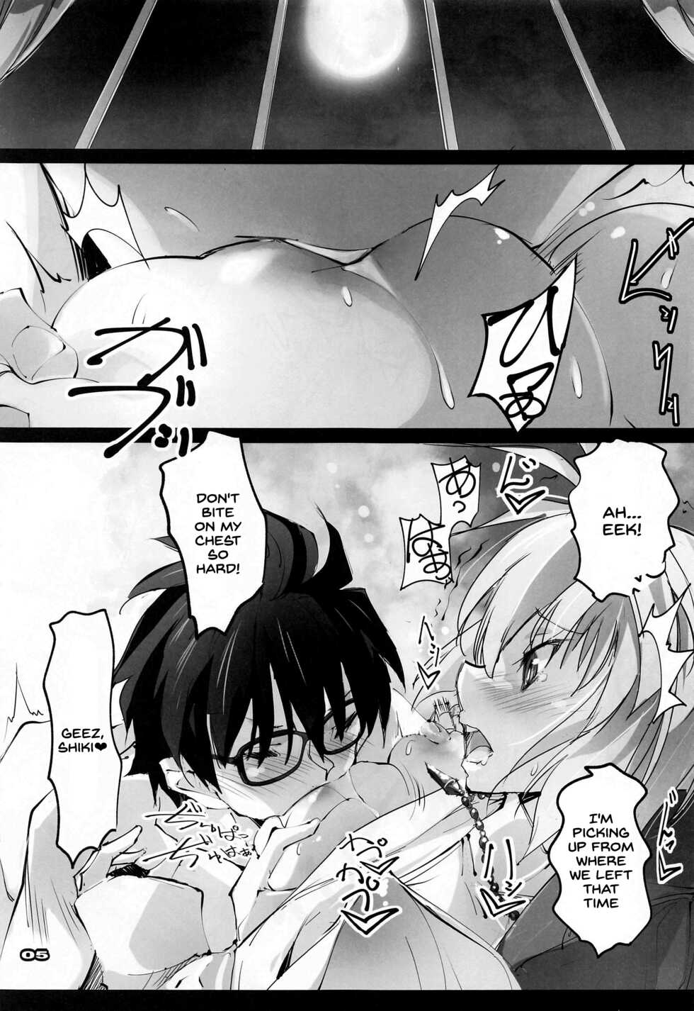 (C99) [RYU-SEKI-DO (Nagare Hyo-go)] Gekka Shirahime (Tsukihime) [English] [SDTLs] - Page 4