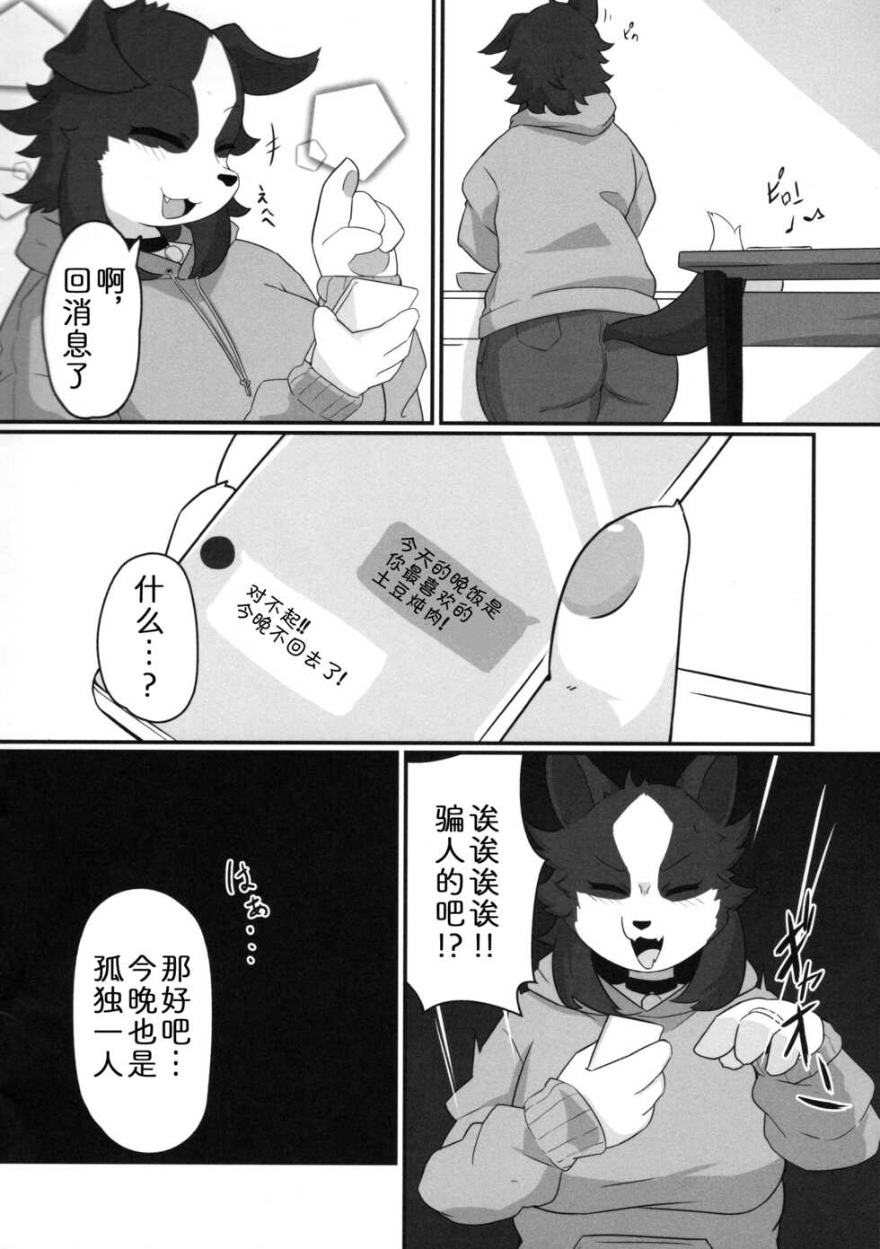 (Kemoket 12) [BEEP-BEEP! (Takeshi)] Kyou mo Hitori [Chinese] [zc2333] - Page 4