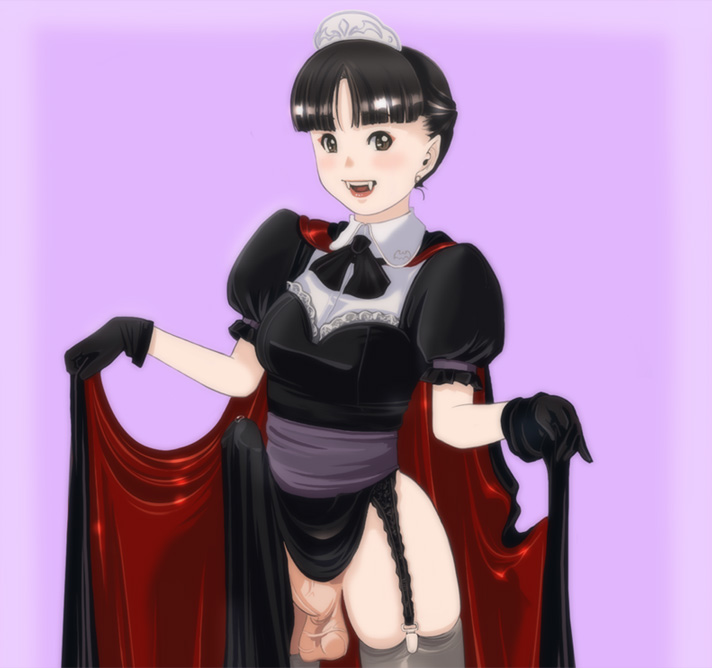 Yozora Artwork (vampire futanari) - Page 24