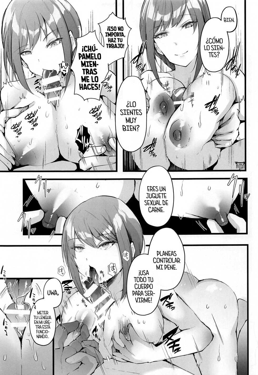 (COMIC1☆21) [FZ: (Fujisaki Fujiko)] Makima Saimin (Chainsaw Man) [Spanish] [Mr. Nugget] - Page 10