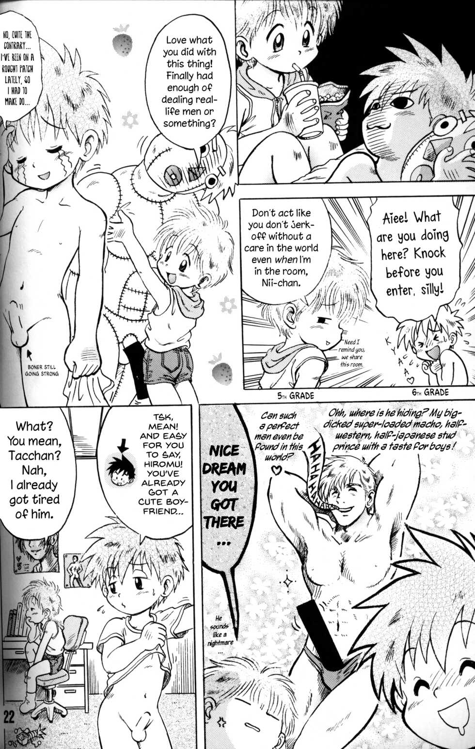 (C60) [Nekketsu Project (Mitsui Jun)] Honoo no Kyoudai - Shingo vs Hiromu | Passionate Brothers - Shingo vs Hiromu (Genki no Kanjime) [English] [Hikaru Scans] - Page 2
