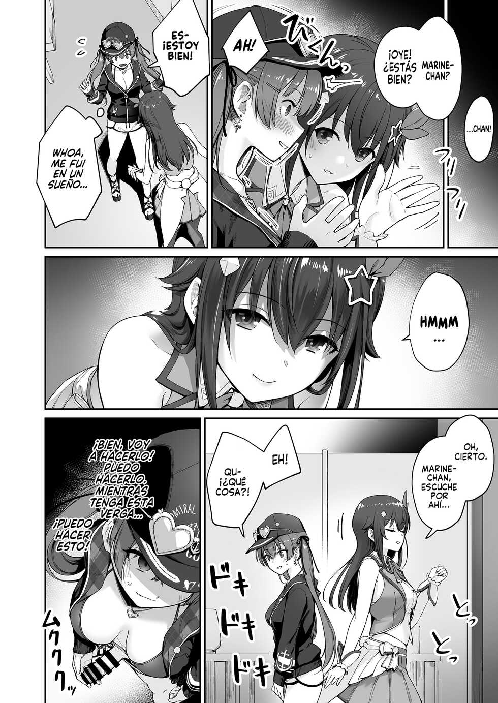 [Beni Murasaki (Benimura Karu)] Marine no Yari Chirakashi WEEK (Hololive) [Spanish] [L24scan] - Page 33
