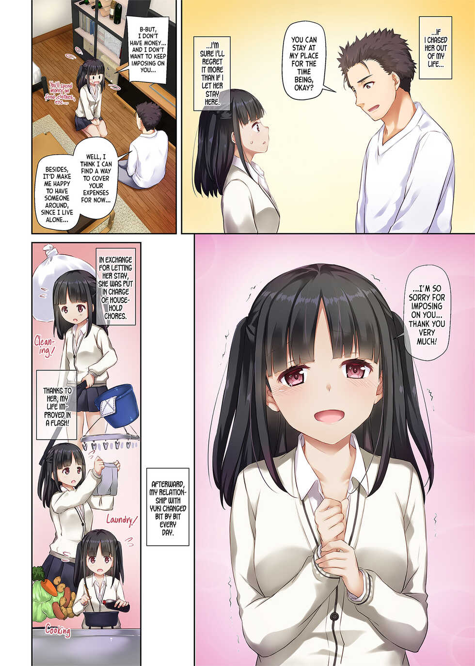 [Digital Lover (Nakajima Yuka)] Wakeari Shoujo to Dousei Seikatsu DLO-11 | Living Together with a Runaway Girl DLO-11 [English] [Team Rabu2] - Page 28