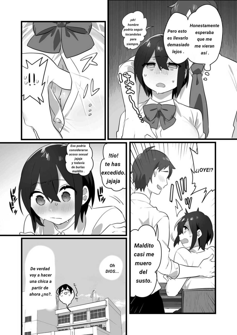 [Misaki (Ousato Notsuwa)] Suki de Onnanoko ni Natta Wakejanai!... Noni | I Didn't Become a Girl Because I Wanted to! And Yet... [Spanish] [Digital] - Page 12