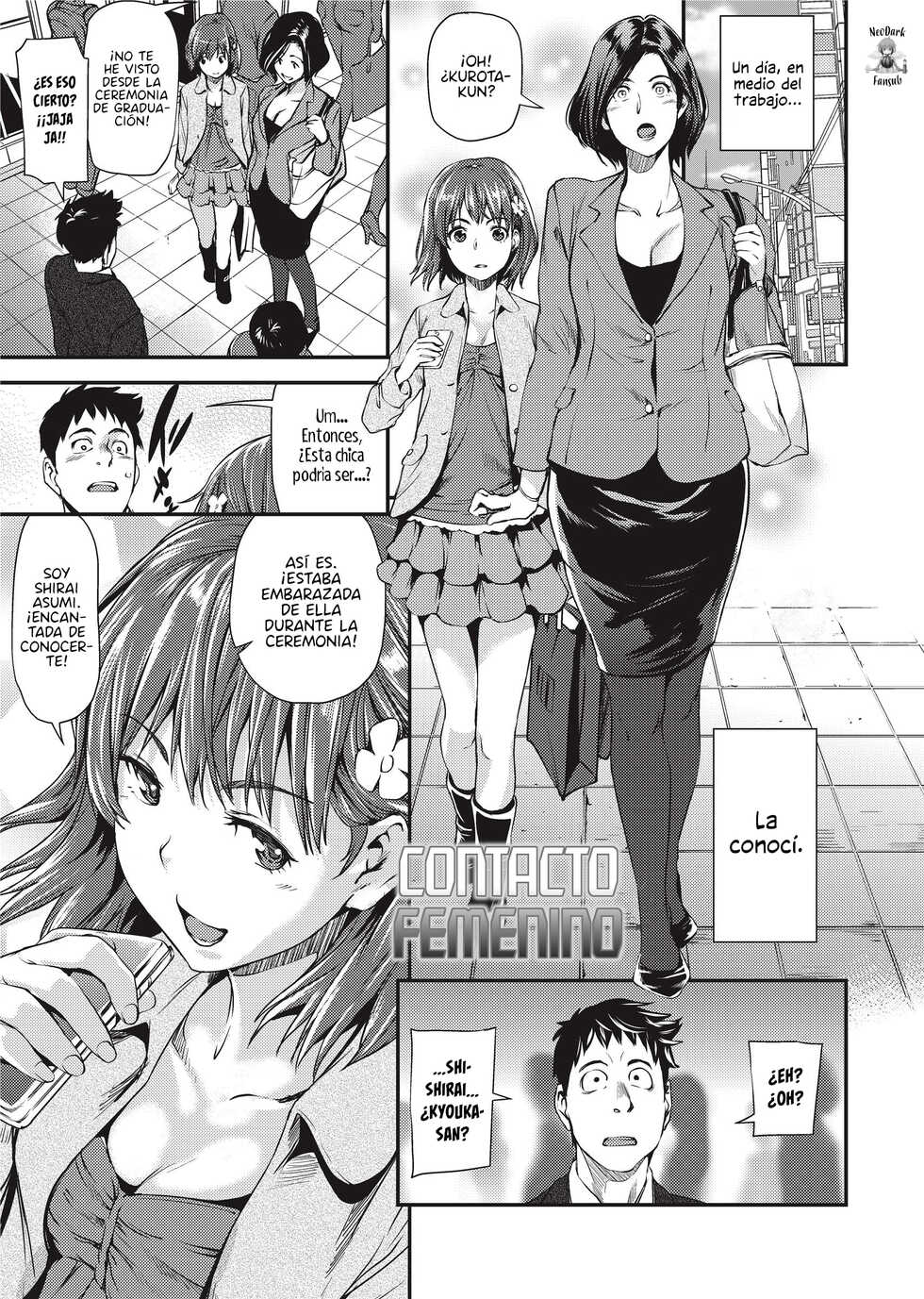 [Shiomaneki] Shoujo Tsuushin | Contacto Femenino (Shoujo kara Shoujo e...) [Spanish] [NeoDark Fansub] [Decensored] [Digital] - Page 5
