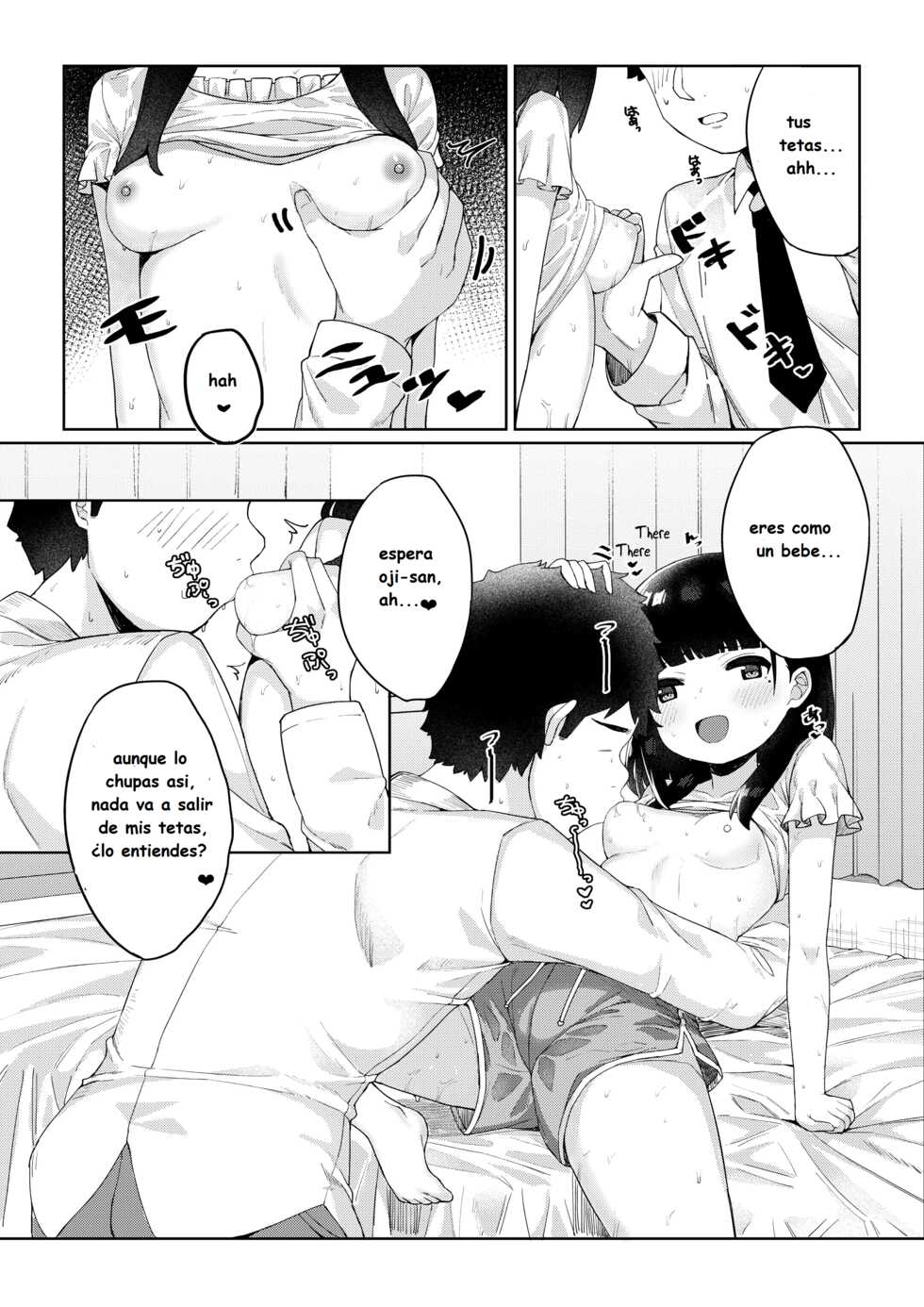 [Kakurenbo (Tamatanuki)] Tomodachi no Otou-san to Naisho de Kozukuri Shichaimashita [Spanish] [Digital] - Page 20