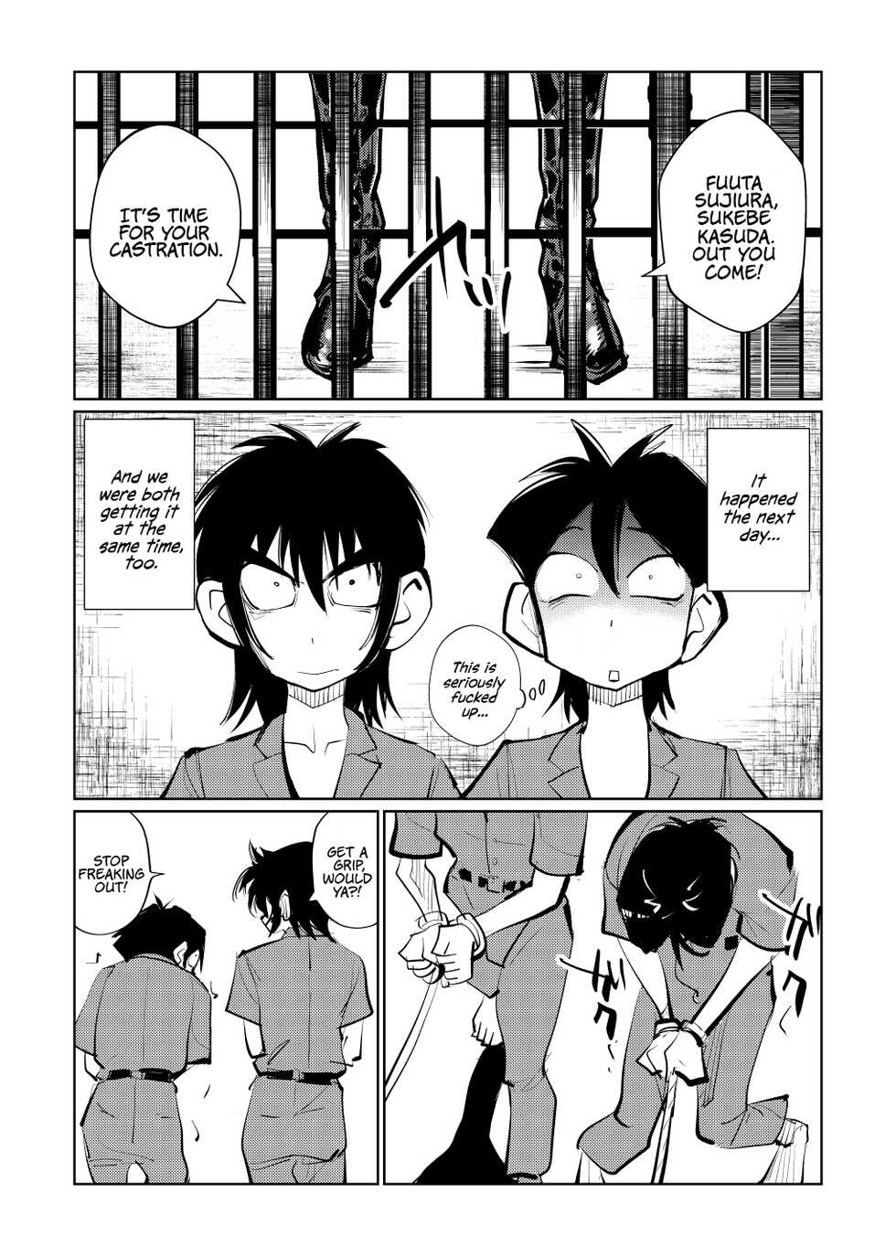 [Pecan (Makunouchi)] Kyosei Nyuumon 3 | Castration Manual 3 [English] [Hennojin] [Decensored] - Page 24