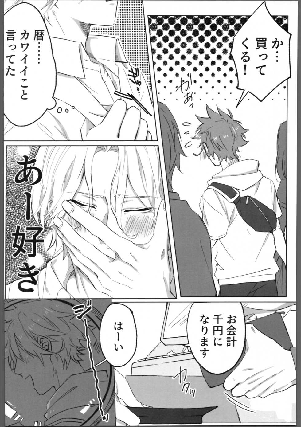 (SUPER COMIC CITY Kansai 28) [Suzume koya (suzume hibari)] THE TIGHT KNOT (SK8 the Infinity) - Page 13