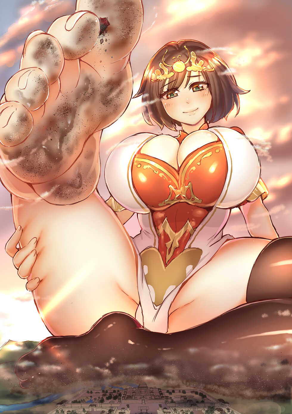 [Tein Fuon jiu Tempuru] Gigantic Warrior Girls [Japanese] - Page 24