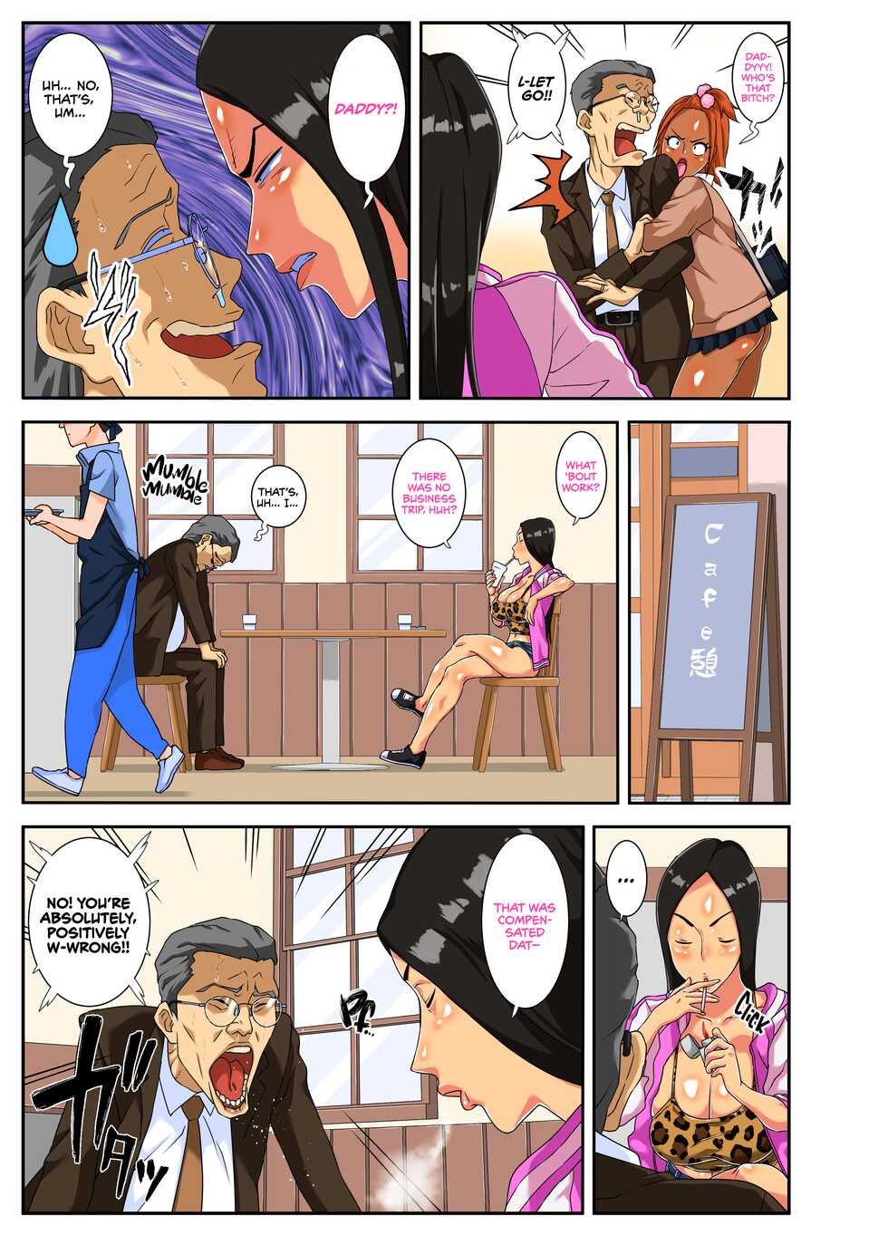 [Mosquito Man] Yabai yo!! Bakunyuu Yankee Musume Ricchan! | Oh God! My Delinquent Daughter Ricchan Has Huge Tits! [English] [cutegyaruTL] - Page 5