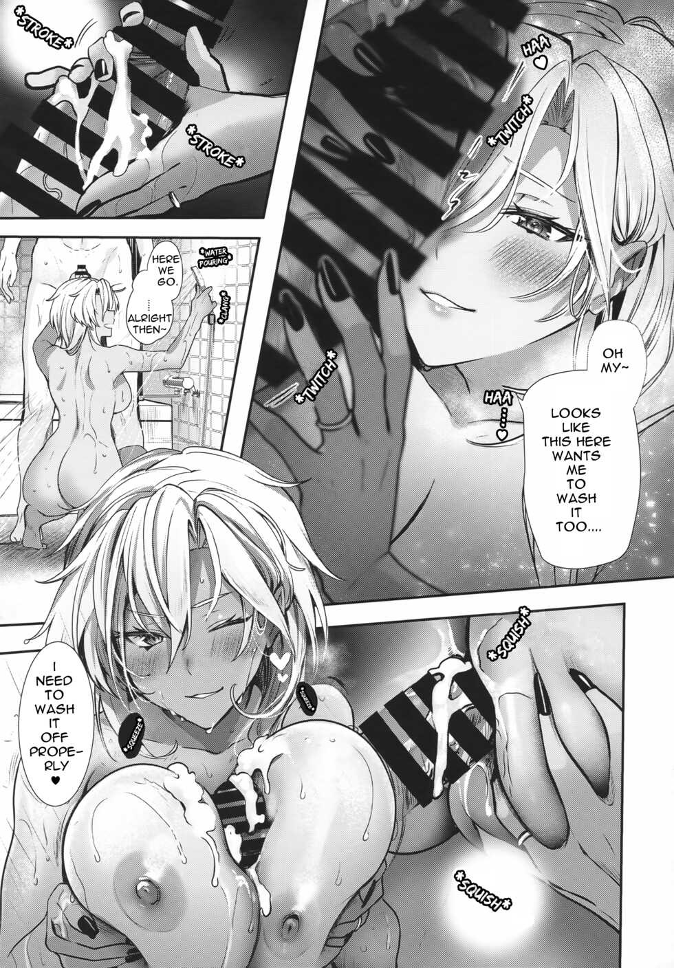 (C100) [Marosaan (Yunamaro)] Musashi-san no Yoru Jijou Anata no Ai Kagi Hen (Kantai Collection -KanColle-) [English] [Carl] - Page 34