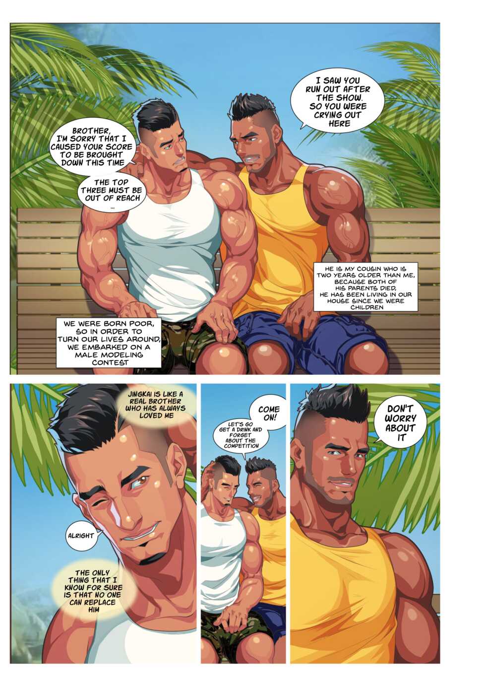 [Sexy Xiong] Summer Men vol.3 Muscle milk bath [English] [Digital] - Page 11