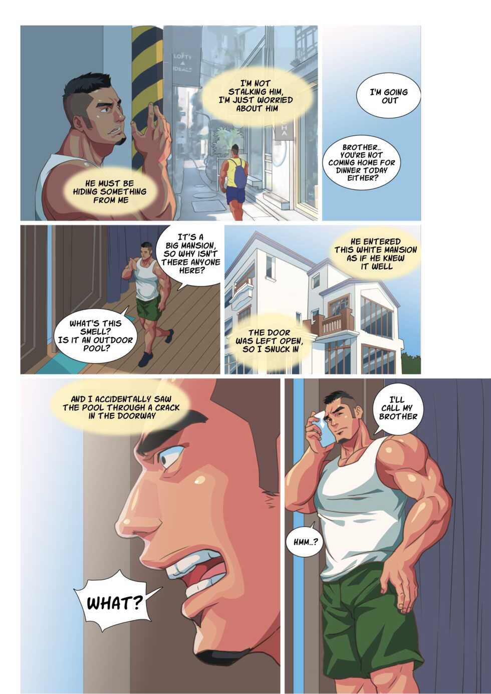 [Sexy Xiong] Summer Men vol.3 Muscle milk bath [English] [Digital] - Page 13