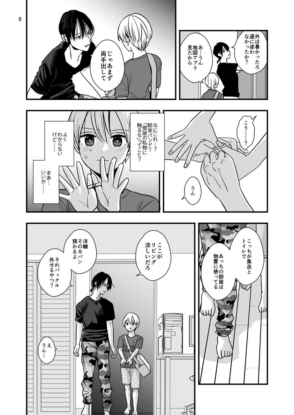 [Kume (Minakami Riku)] Ojisan ni Choukyousareru 5-kakan [Digital] - Page 6