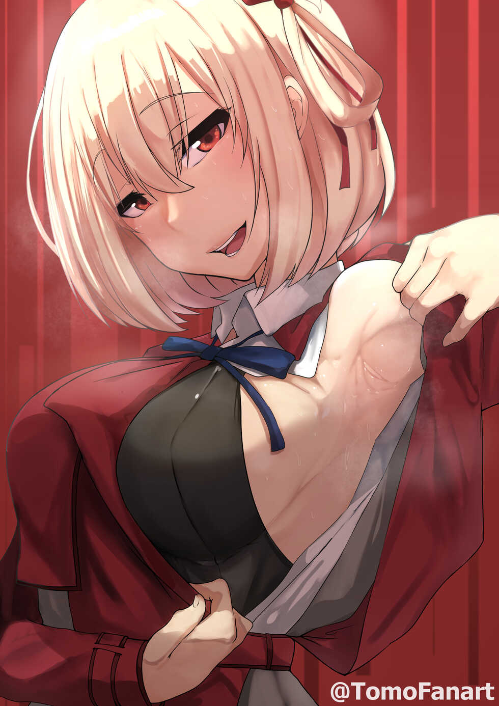 [Tomodachi] Chisato no Eroi Waki | Chisato's erotic armpit (Lycoris Recoil) - Page 2