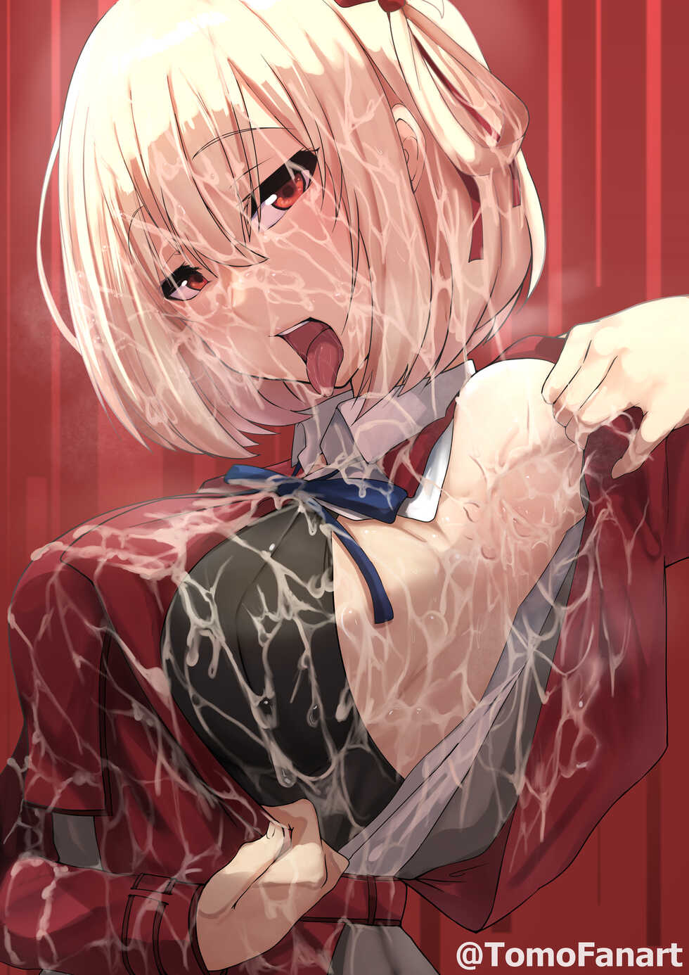 [Tomodachi] Chisato no Eroi Waki | Chisato's erotic armpit (Lycoris Recoil) - Page 28