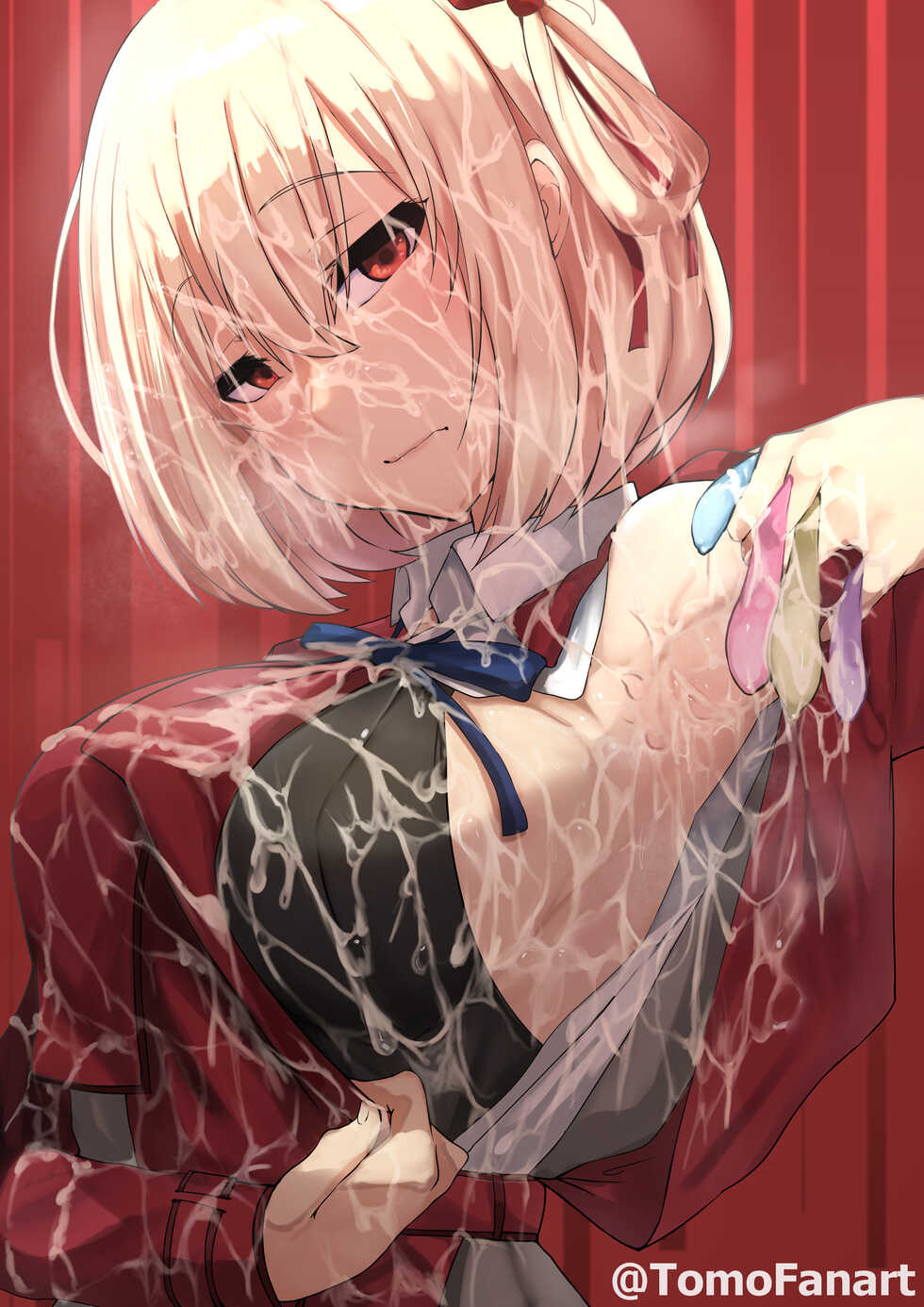 [Tomodachi] Chisato no Eroi Waki | Chisato's erotic armpit (Lycoris Recoil) - Page 39