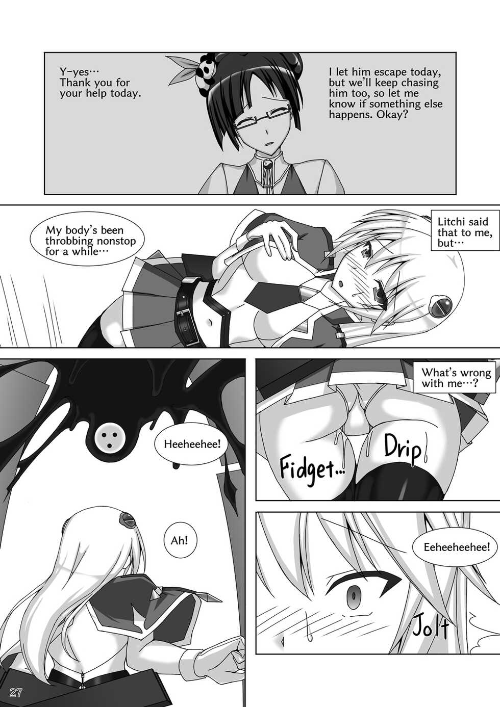 [Misty Wind (Kirishima Fuuki)] Arakune ga Kirai na Noel Nanka Imasen! Sanshiki | Noel Doesn't Hate Arakune Anymore! 3 (BLAZBLUE) [English] [Digital] - Page 28