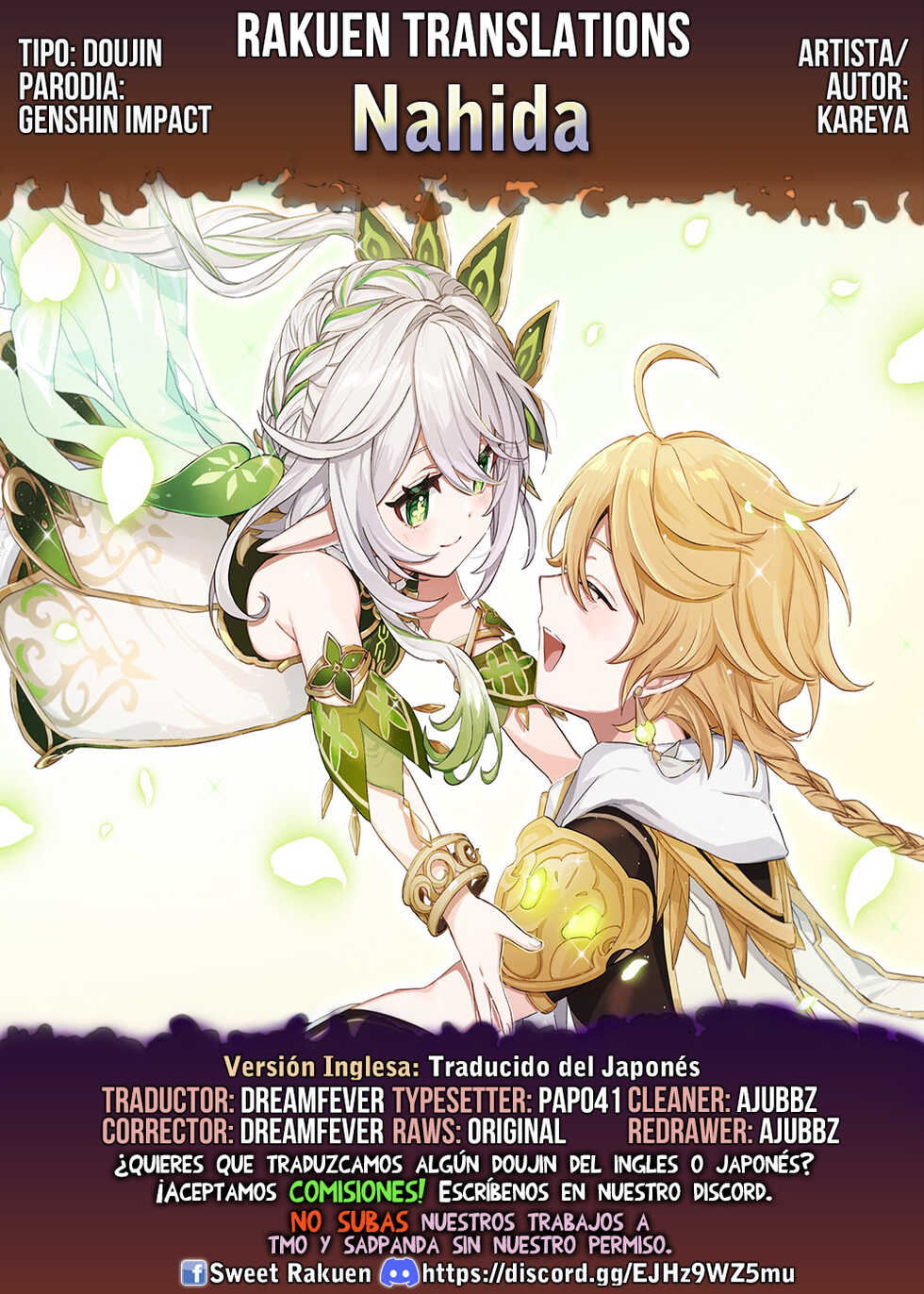 [Kareya] Nahida (Genshin Impact) [Spanish] [Rakuen Translations] - Page 10
