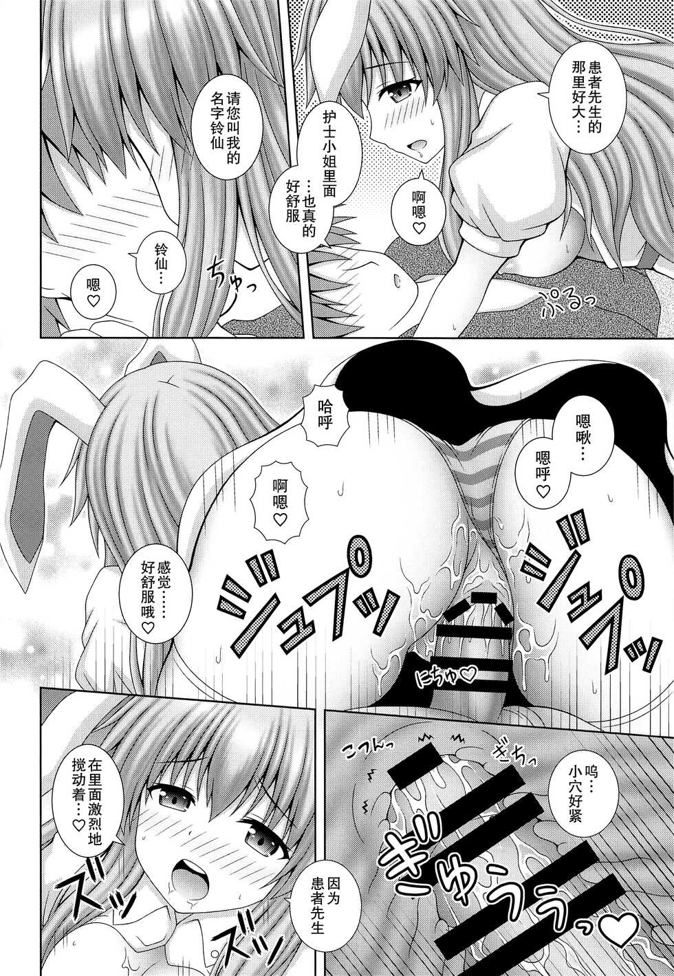 (C100) [I'm (Matsubayashi Nagana)] Udonge Ganbarimasu Plus (Touhou Project) [Chinese] - Page 12