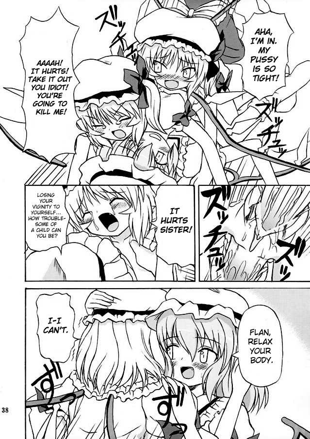 (Reitaisai 2) [Takakuya (Takaku Toshihiko)] Touhou Youjo Ranbu 2 | Touhou Enchantresses' Dance 2 (Touhou Project) [English] [U MAD] - Page 37