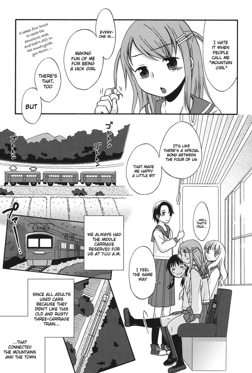 [Dobato] Sotsugyou Ressha - a graduation express (COMIC Shoujo Shiki Aki 2011) [English] [Digital] - Page 3