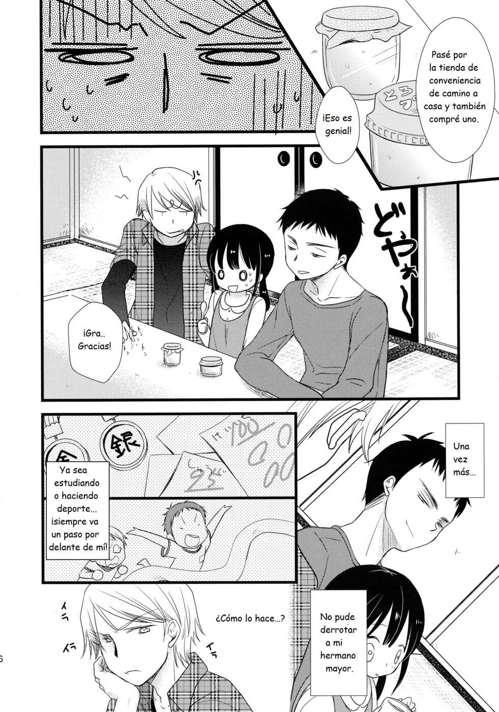 [Batsu Freak (Kiyomiya Ryo)] Futari Jime [Spanish] - Page 6