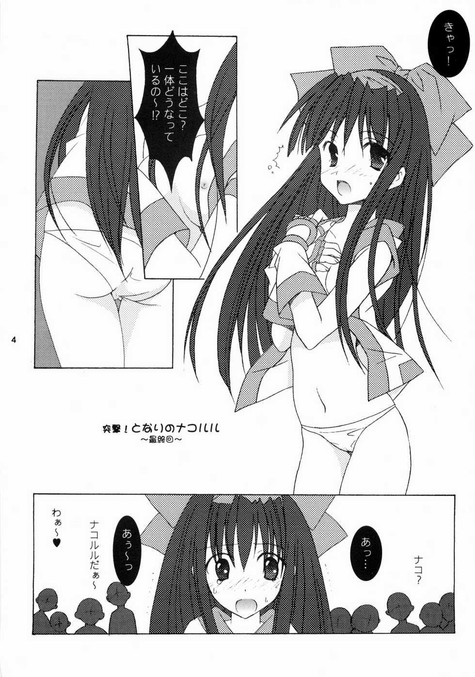 [Tenjikuya (Mochizuki Nana)] Nakorimu Spirits 3 Yappari Nako ga Suki (Samurai Spirits) - Page 3