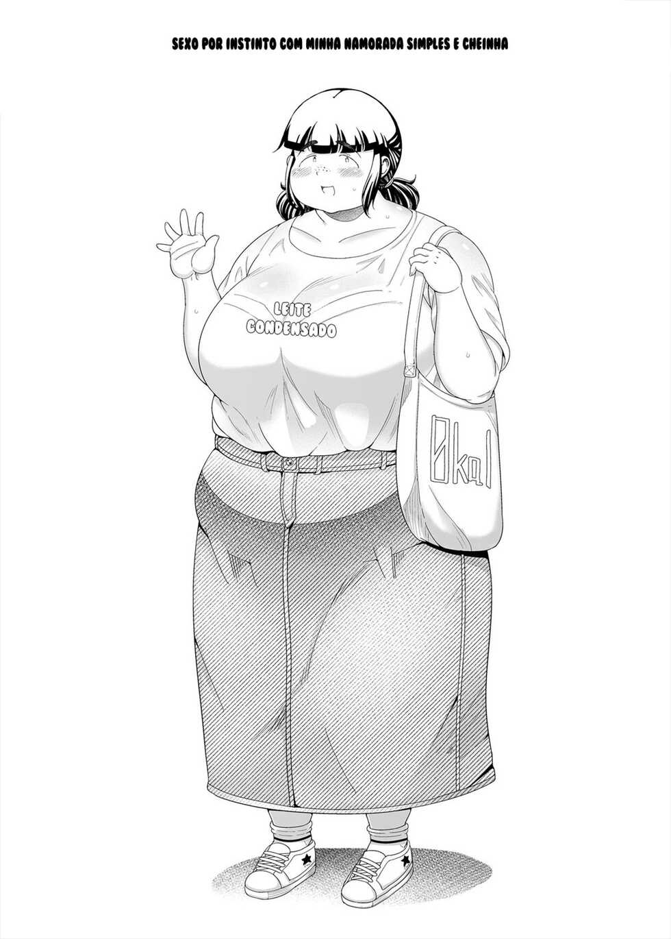 [TK Jesus (Takeyama Shimeji)] Jimi Pocha Kanojo to Honnou H | Sex on instinct with my plain and plump girlfriend [Portuguese-BR] - Page 4