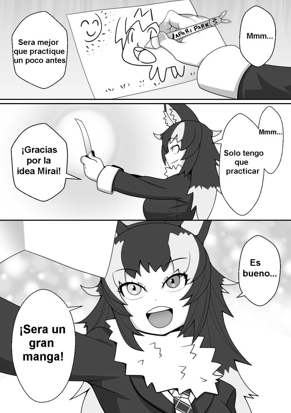 [Tomato Kikaku] Fennec ga Shokushu ni Yarareru no da!! (Kemono Friends) [Spanish] [Neko Yuri] - Page 25