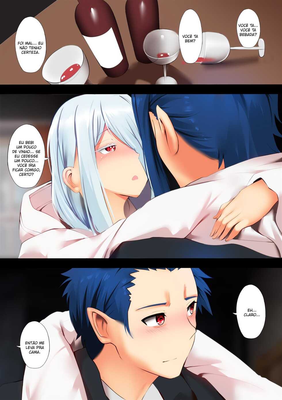 [Ginhaha] Shiroi Sex - Shiraori have sex (So I'm A Spider, So What?) [Portuguese-BR] - Page 2