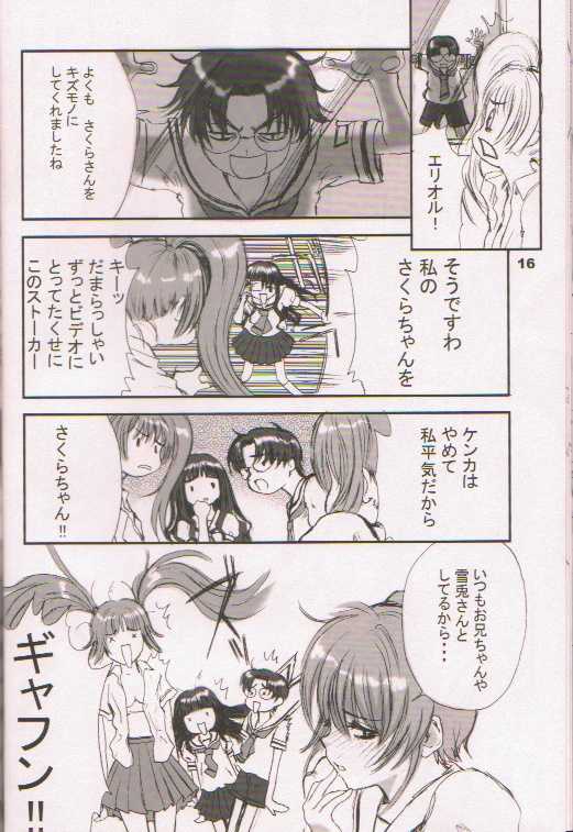 (C57) [Manga Super (Nekoi Mie)] Fruits Mix Juice (Cardcaptor Sakura, Turn A Gundam) - Page 15