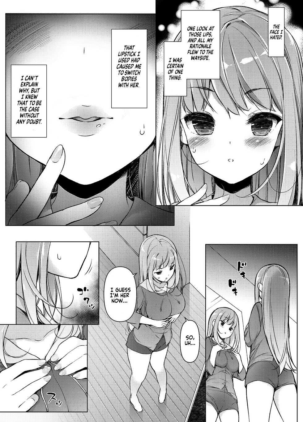 [Massaratou (Motomushi)] Watashi wo Baka ni Shita Onna ni Natta Watashi | I Swapped Bodies With My Bully [English] [Xzosk] - Page 8