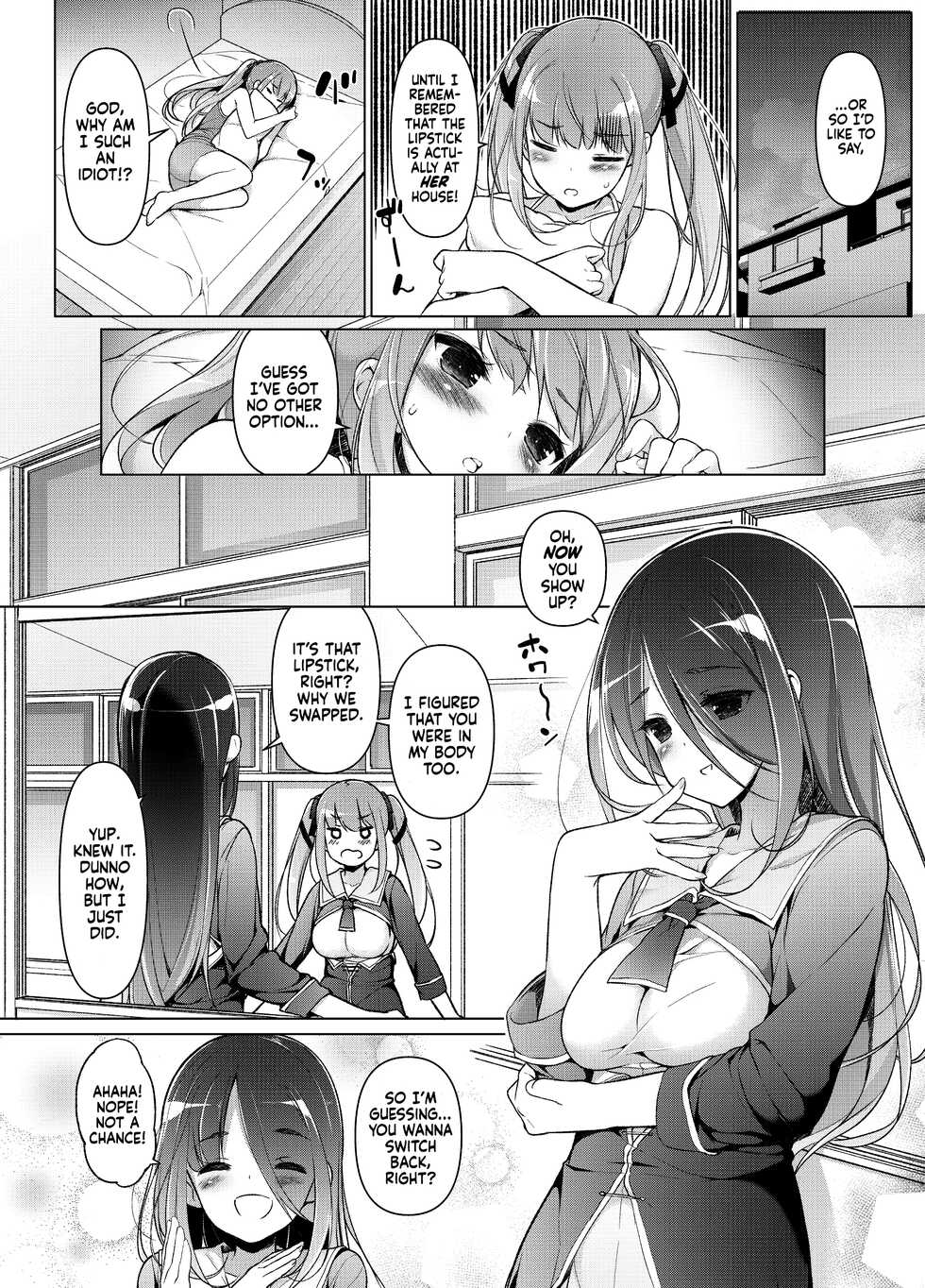 [Massaratou (Motomushi)] Watashi wo Baka ni Shita Onna ni Natta Watashi | I Swapped Bodies With My Bully [English] [Xzosk] - Page 33