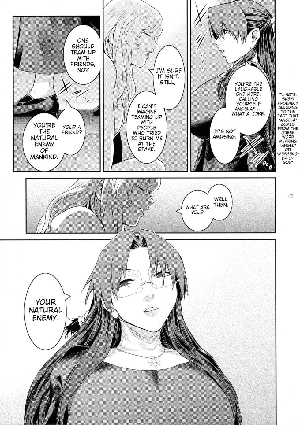 (C100) [Kokonokiya (Kokonoki Nao)] Kyoukai. 6 | Church 6 [English] [joobuspaidatl] - Page 7