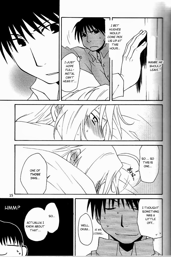 [Daen (Konboi Chouchou)] Hotel Uchouten (Fullmetal Alchemist) [English] [Central Library] - Page 15