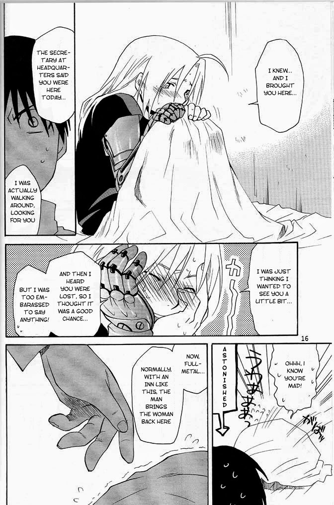 [Daen (Konboi Chouchou)] Hotel Uchouten (Fullmetal Alchemist) [English] [Central Library] - Page 16