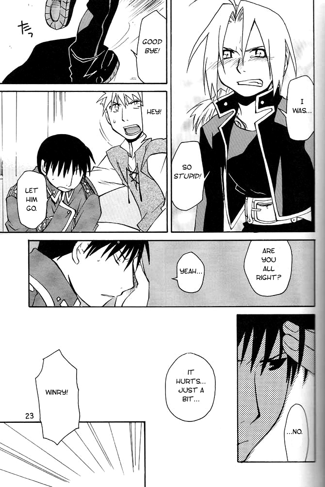 [Daen (Konboi Chouchou)] Holy Brownie (Fullmetal Alchemist) [English] [Central Library] - Page 22