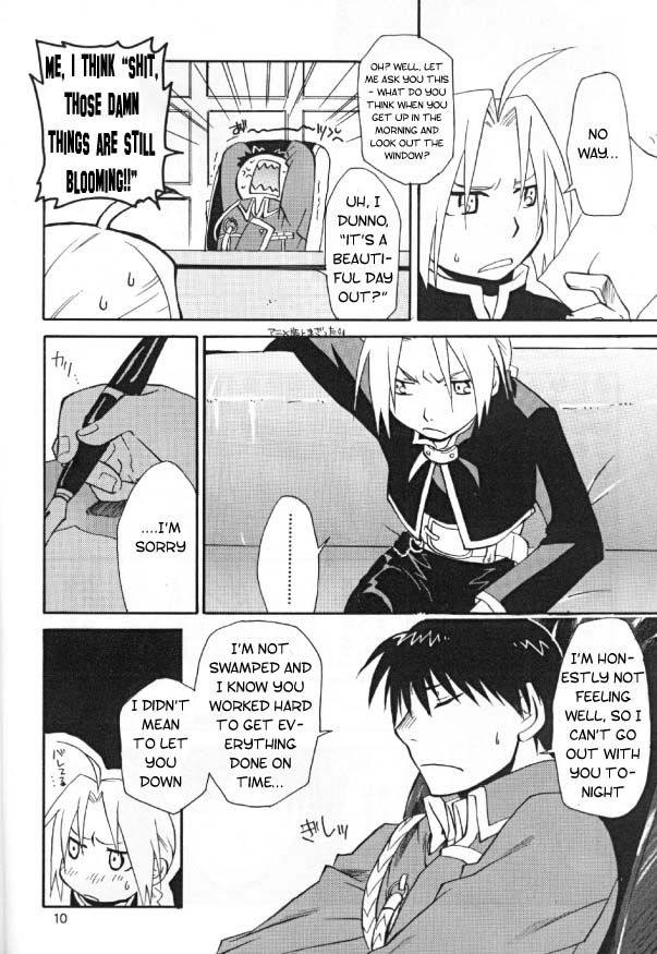 [Daen (Konboi Chouchou)] Flower Bomb Bomb (Fullmetal Alchemist) [English] [Central Library] - Page 9
