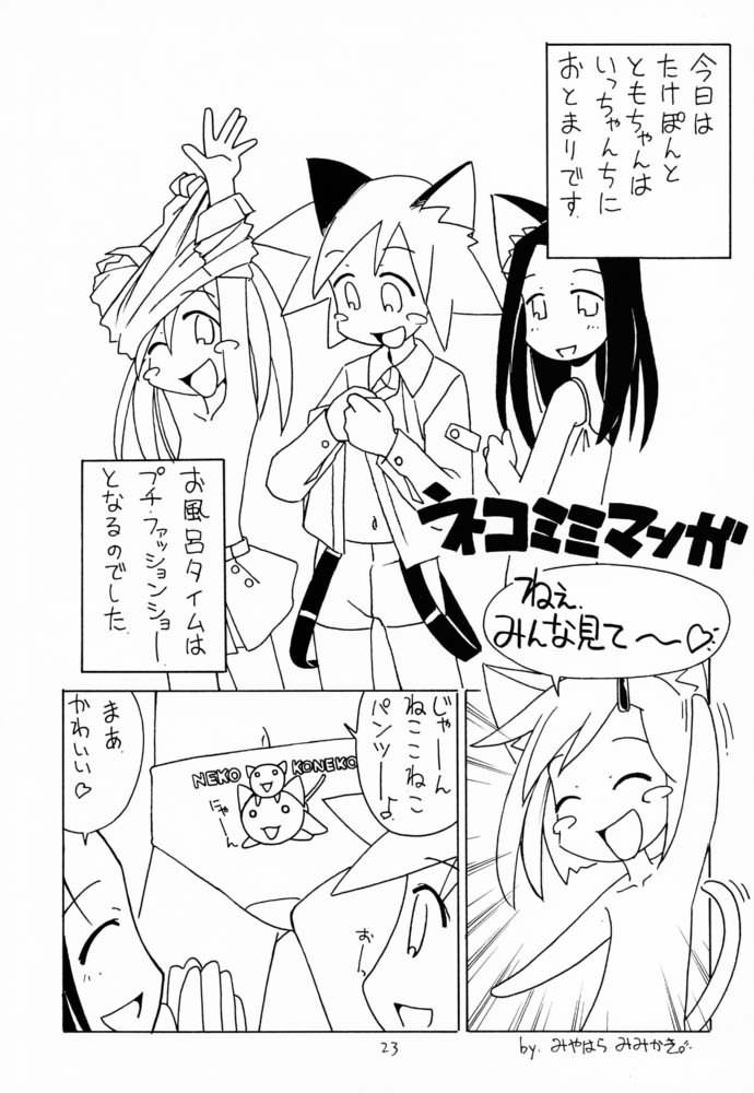 (C60) [LEVEL-X (Akamatsu Ken, Miyahara Mimikaki)] Lingerie 2001 - Page 22
