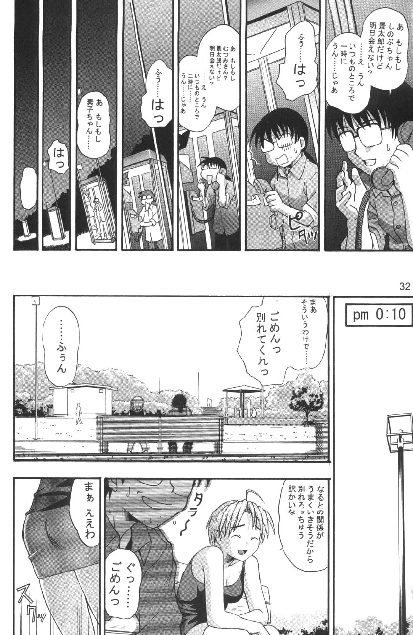 (C58) [Gebokudou (Various)] Love Hena (Love Hina) - Page 34