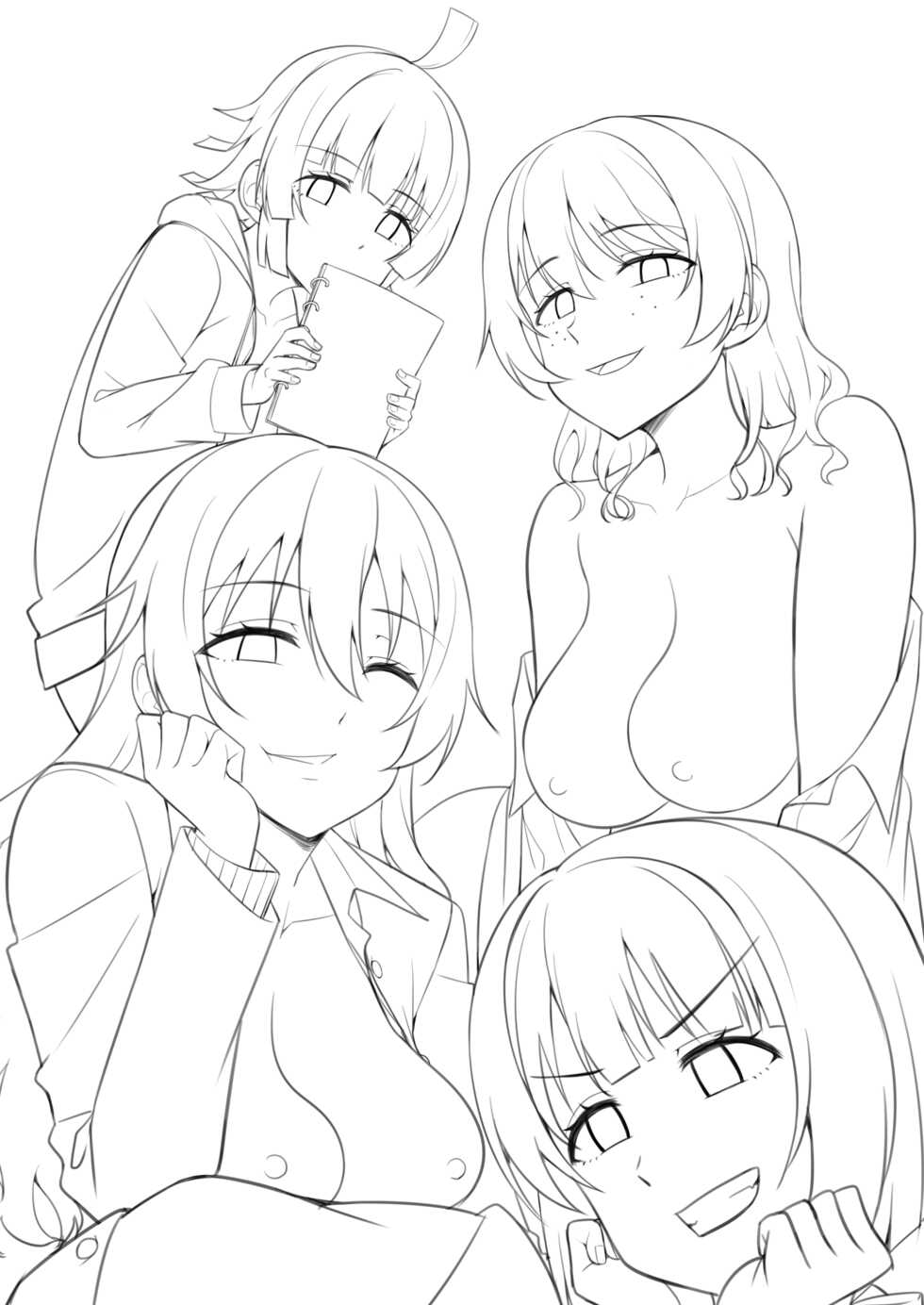 [Enokoro Kurage (NOSA)] Let's enjoy our life together | 淫趴时间!! (Love Live! Nijigasaki High School Idol Club) [Chinese] [黄记汉化组] [Digital] - Page 4