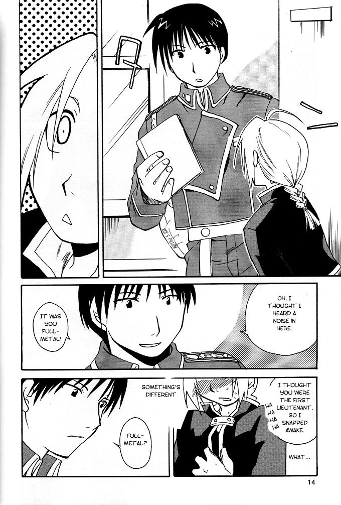 [Daen (Konboi Chouchou)] Koi o Suru (Fullmetal Alchemist) [English] [Central Library] - Page 13